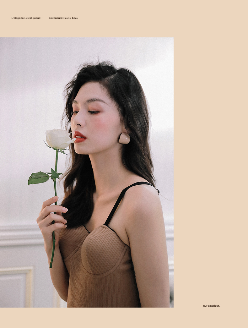 OMOM Cô gái Pháp đan áo tắm nữ Xiêm váy thép tấm tập hợp eo cao giảm béo bụng áo tắm khí chất - Bộ đồ bơi One Piece đồ bơi liền thân nam giá rẻ