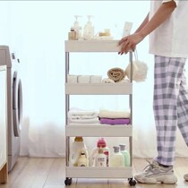 Toilet storage rack floor cart washing table toilet seam storage rack bathroom toilet finishing artifact