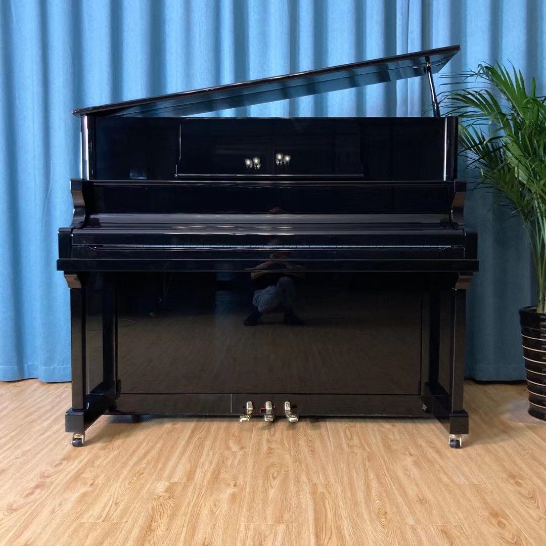 家庭用高品質アップライトピアノ、高さ126cm、ハイエンドな演奏性、初心者、大人、プロ、およびグレード試験用ピアノ。