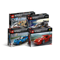  LEGO Racing series 75895 PORSCHE F40 McLaren 75892 Chevrolet 75890 car building block toy