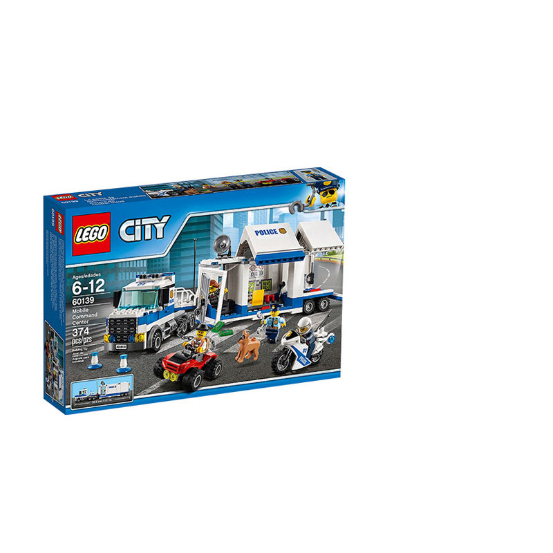 Lego 60139 Mobile Command Center Men's Children Assembly Puzzle Versatile Building Blocks Children's Toy Suit