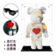 Care Bear 75см+ящик+роза+подсветка солнцезащитных очков+пылезащитный чехол