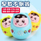 Музыкальная умная неваляшка, игрушка, раннее развитие, 3-6-9-12 мес.