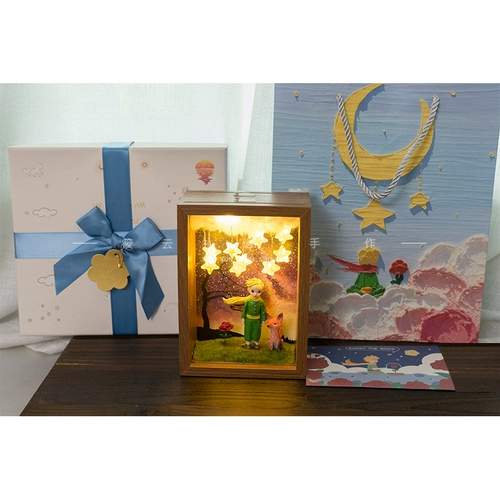 Трехмерное звездное небо, фоторамка, ночник подходит для мужчин и женщин для друга, «сделай сам», подарок на день рождения