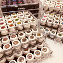 Mechia Ornament Box Japan Gel Phototherapy Glue Containing Box Dust Resistant Acrylic Transparent Drawer Nail Polish Shelf