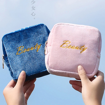 Sanitary napkins storage bag girls physiological period portable aunt towel bag with tampon m towel bag