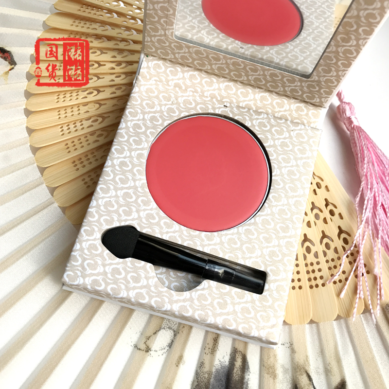 Hàng cũ của Trung Quốc Dương Châu Xie Yuchun Fei Yan Rouge Dahong màu đỏ kem, trắng và đỏ tự nhiên kem má hồng