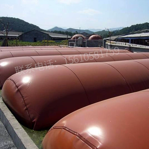 Программное обеспечение биогаза Танка Эйнингера красная грязь Большой пакет для хранения газа фермы паром паром дома Новая сельская местность сгущание биогаз газообразной