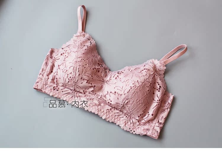 Sexy ren không có vòng thép áo ngực tam giác cup bikini chống chói ống top với ngực pad mỏng cup đồ lót