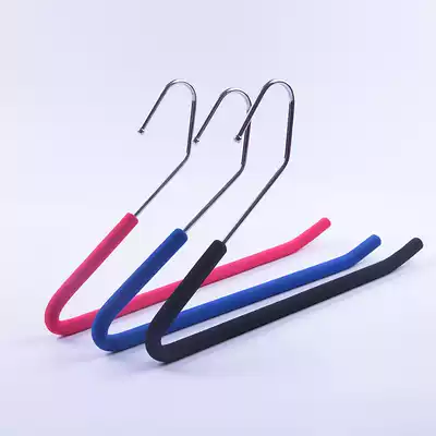 Super practical men's and women's rubber cotton non-slip 2-shaped pants rack pants frame Z-shaped pants frame stainless steel pants frame