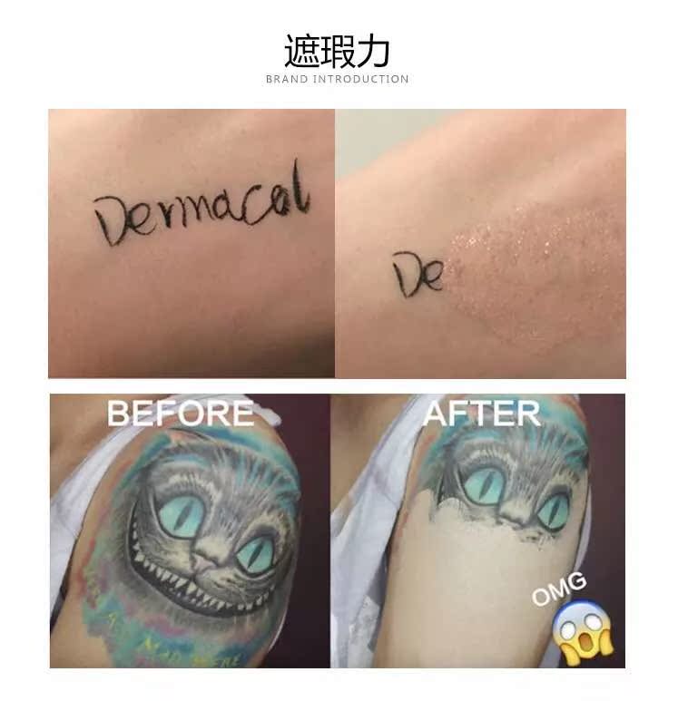 Kem nền che khuyết điểm dạng lỏng của Séc 黛 Dermacol che khuyết điểm mạnh che khuyết điểm nyx