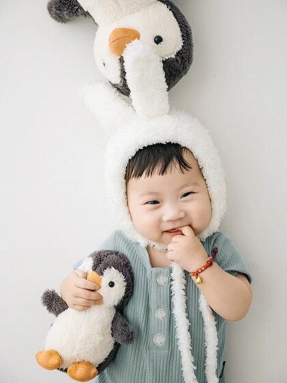 半岁一岁一周岁宝宝拍摄服装婴儿百天拍照衣服道具创意主题出租