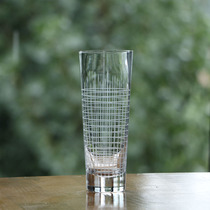 Hand-engraved crystal long drinking cup high ball Cup long drink cocktail cup juice cup juice cup Colin Cup