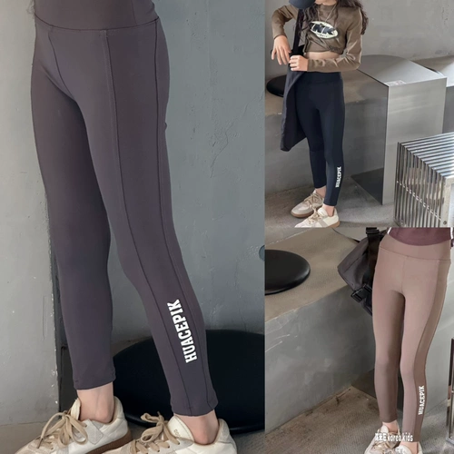 Леггинсы, осенний детский комбинезон, детская одежда, подходит для подростков, в обтяжку