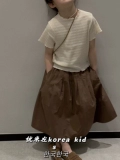 Летняя одежда, детская юбка, детская одежда, в западном стиле, 2023, подходит для подростков, в корейском стиле