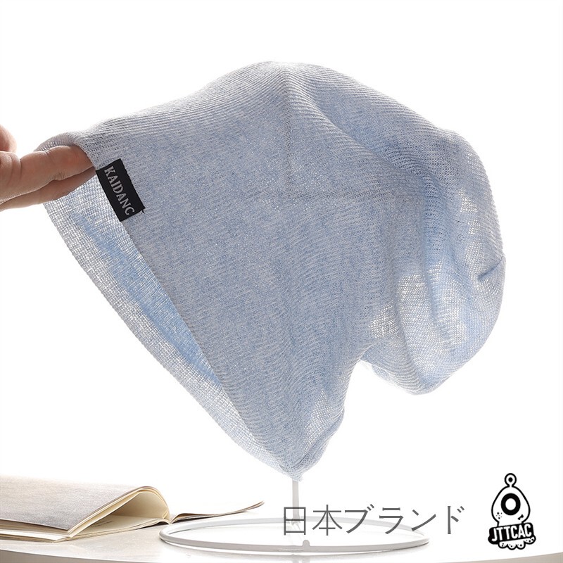 Japanese Jt Summer Breathable Cold Hat for Women with Large Head Circumference, Thin Summer Air-Conditioned Sleep Cap, Loose Large Size Head Wrap, Chemotherapy Cap Japanese Jt Summer Breathable Cold Hat for Women with Large Head Circumference, Thin Summer Air-Conditioned Sleep Cap, Loose Large Size Head Wrap, Chemotherapy Cap