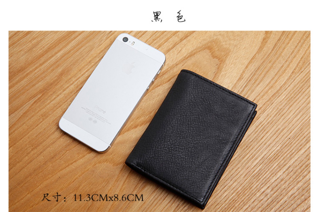 LAN mẫu vải thiều nam giấy phép lái xe bằng da đặt túi da nam giấy phép lái xe túi gói thẻ nhỏ - Chủ thẻ ví cầm tay