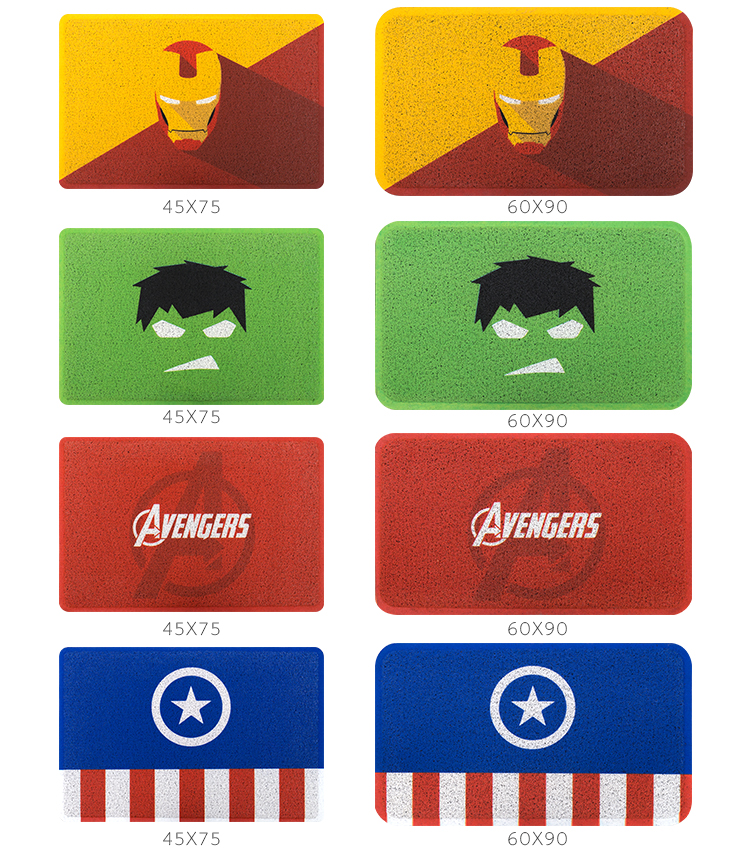 The Avengers thảm phòng ngủ thảm thảm nhà cửa tấm thảm chùi chân thảm bếp chống thấm thảm không trơn trượt - Thảm sàn thảm xốp trải sàn