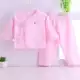 Quần áo sơ sinh cotton 0-3-6 tháng cho bé sơ sinh Đồ lót trẻ em hai mảnh phù hợp với quần áo mùa thu xuân, hè và thu - Quần áo lót