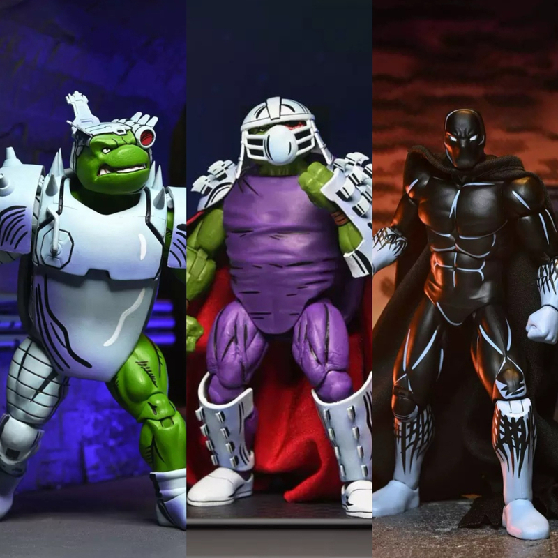 In-Stock Authentic Neca Teenage Mutant Ninja Turtles Raphael Krang Shredder Mechanical Donatello Action Figure In-Stock Authentic Neca Teenage Mutant Ninja Turtles Raphael Krang Shredder Mechanical Donatello Action Figure