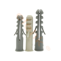 Direct 8mm expansion bolt hot sale plastic PE environmental protection wall plug factory hot selling fish shaped nylon gecko CN5055