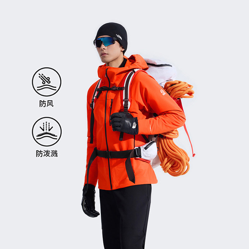 Thenorthface North Face 26 Spring/Summer Men's New Summit Peak Splash-Resistant Soft Shell Jacket Women's 8Hr7 Thenorthface North Face 26 Spring/Summer Men's New Summit Peak Splash-Resistant Soft Shell Jacket Women's 8Hr7