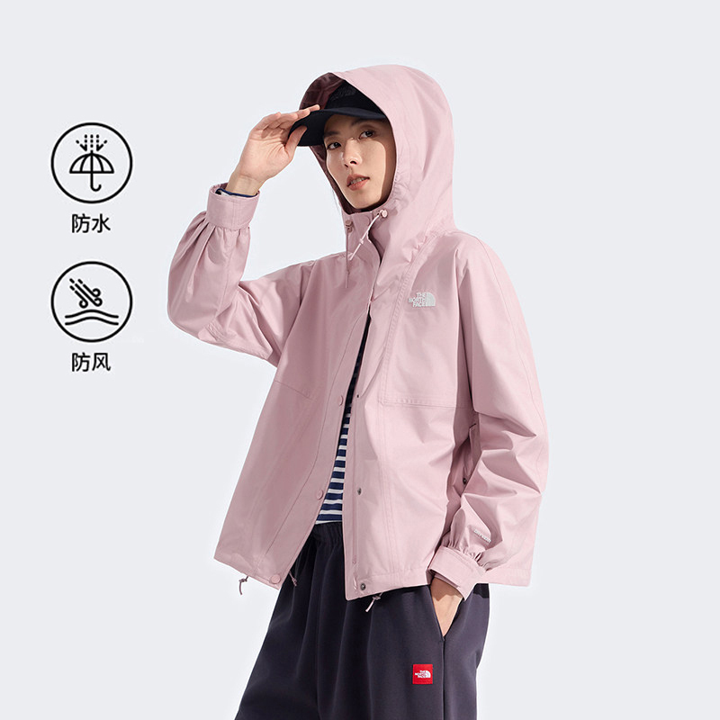 Thenorthface North Face Outdoor 26 Spring/Summer New Women's Classic Hard Shell Jacket Waterproof Coat 8Kda Thenorthface North Face Outdoor 26 Spring/Summer New Women's Classic Hard Shell Jacket Waterproof Coat 8Kda