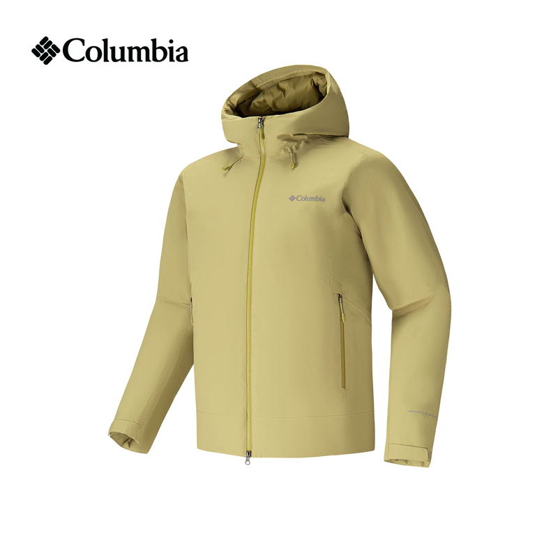 Columbia Men's down Jacket with Gold Dots, Warm 700 Fill Power Goose Down, Waterproof, New Model 26 Ym3675 Columbia Men's down Jacket with Gold Dots, Warm 700 Fill Power Goose Down, Waterproof, New Model 26 Ym3675