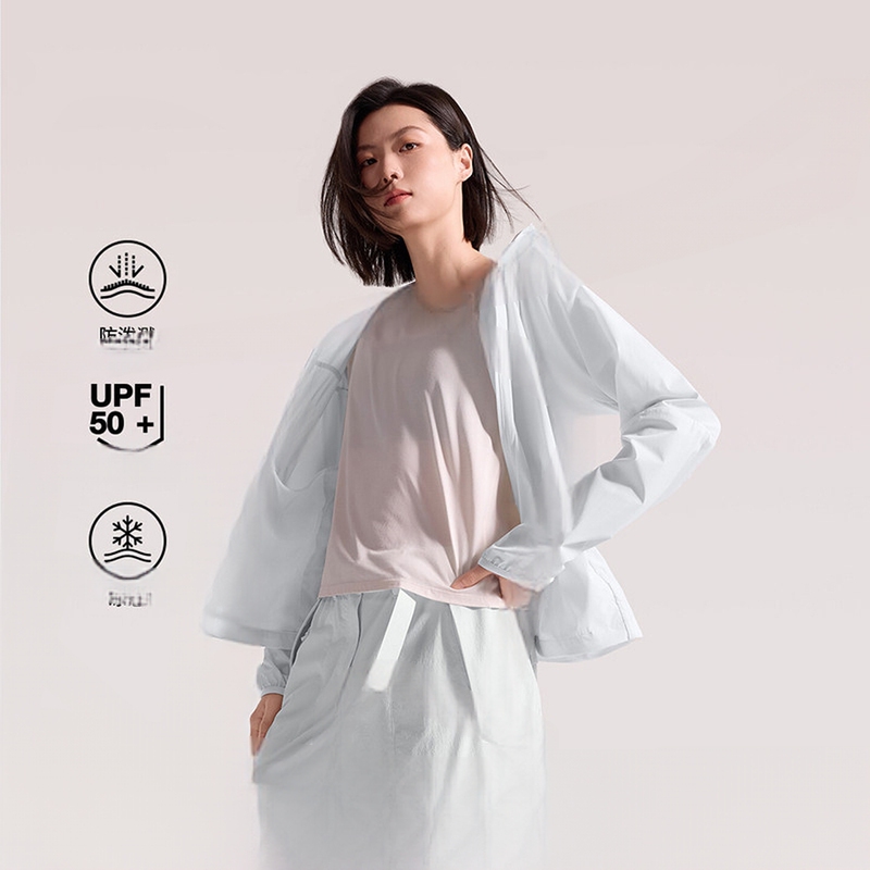 Thenorthface North Face Outdoor Women's 26 Spring and Summer New Skin Clothing Upf50+ Sun Protection Clothing 8Cjy