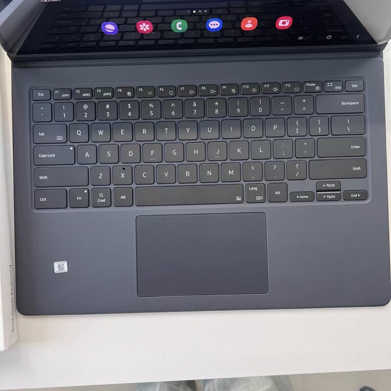 Samsung Tab S9Ultra Original Keyboard with Touchpad Stand Samsung Tablet S9Ultra Original Leather Case