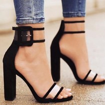 2017 Large size Womens shoes High Heels Sandals Women shoes сандалии