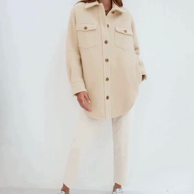 Canada W Women's Compressed Wool Shirt-Style Jacket