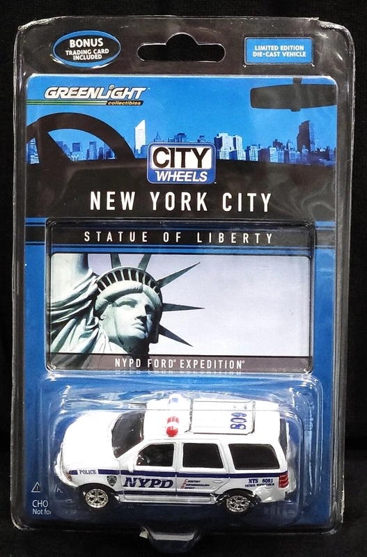 1:64 Greenlight Ford Expedition Explorer Nypd New York Police Car