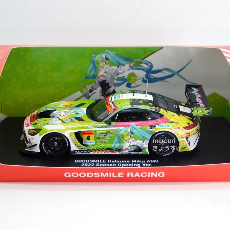 Gsr Original Spark 1:43 Goodsmile Hatsune Miku Benz Mercedes-Amg 2022 Opening Race