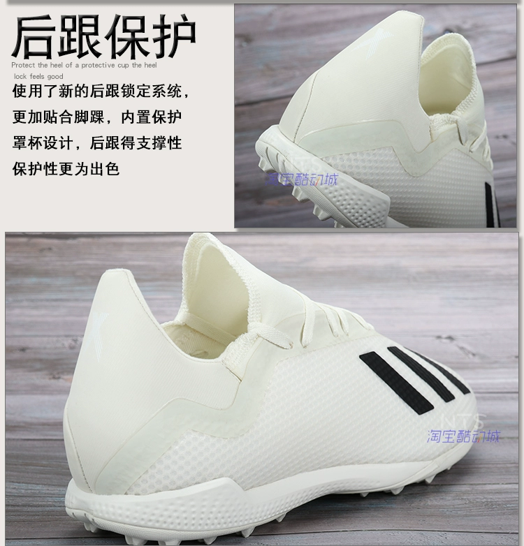 9000 chính hãng Adidas Adidas X18.3 tầm trung người Tango bị gãy móng tay Giày bóng đá TF - Giày bóng đá