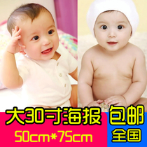 Doll Pictures Baby Mural Child Painting Report Male Baby Poster Wall for Pregnancy Wedding House Meneva Photo Twins