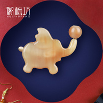 White water horn natural face special dumbo pull tendon stick Female beauty acupuncture whole body universal massage scraping plate