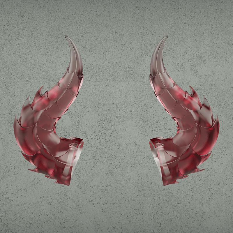 BJD Doll Devil Horn decorated MOCHU Original Doll Head Accessories