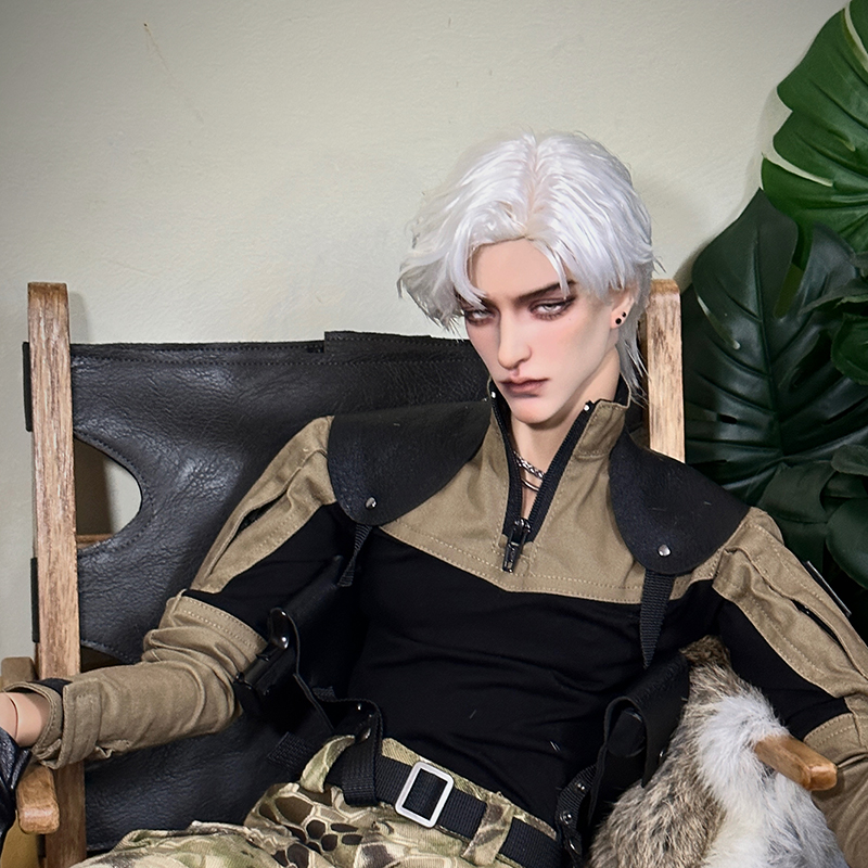 Spot tail section MC Bill Bill] BJD75 STRONG UNCLES Authentic Vegetarian Head Fit without makeup single head-Taobao