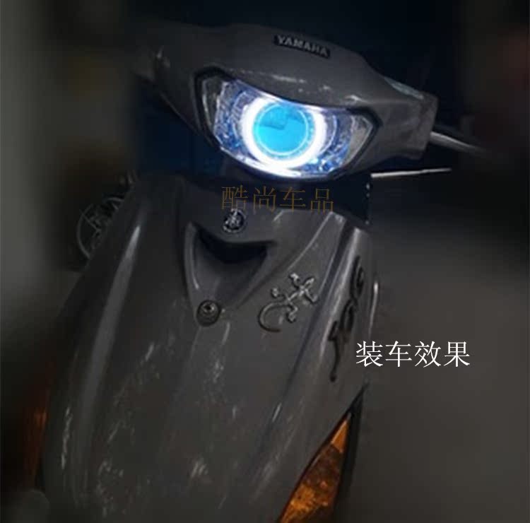 Xe máy đèn xenon mới tế bào thế hệ thứ hai Qiao Qiao Lin tế bào đèn pha lắp ráp nâng cấp biển Q5 ​​ống kính 5 đèn xe wave