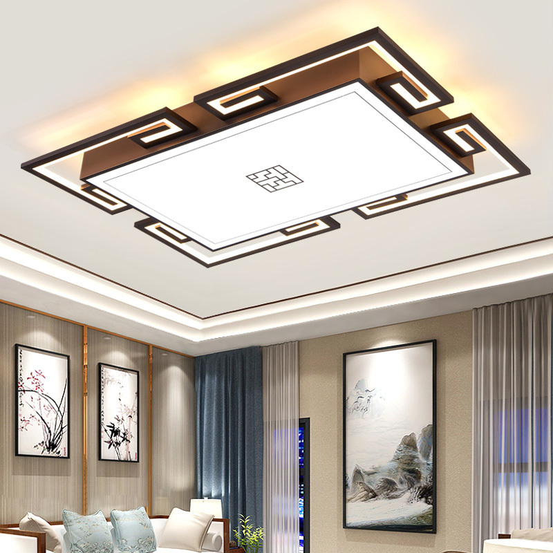 Qianwei New Chinese Style Ceiling Lamp Living Room Lamp Creative Simple Classical Atmosphere Chinese Style Bedroom Room Dining Room Main Light