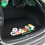 Line friends, Mercedes Benz, bmw, транспорт, коврик в багажник, сделано на заказ