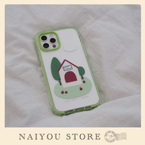 naiyoustore (joint) limited edition pooch family cell phone shell square hole