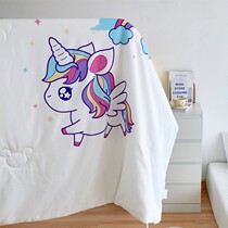 Xiao Ma Baoli Xia is surrounded by cartoon adorable children teenage girl summer cool by air conditioning thin single student dormitory 1 2 washed