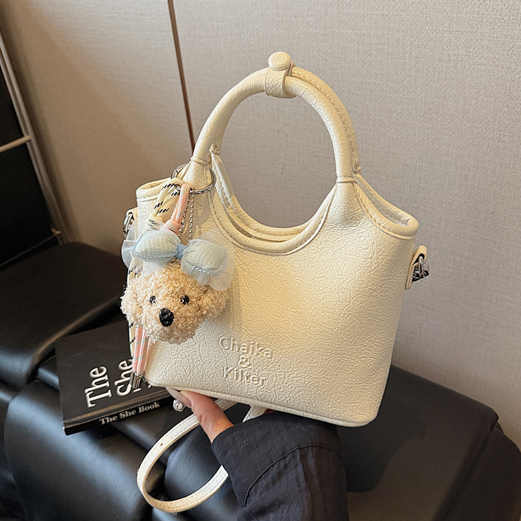 Dreamy Forest Niche Handbag, Bucket Bag for Women, High-Quality Texture, Single Shoulder Crossbody Bag, Stylish Commuter Bag for Women