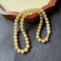 Qiemo Sugar Hotan Jade Necklace Womens Hotan Jade Chain Jade Necklace Womens Bead Chain Womens Necklace 6685