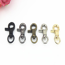 Bag Five Gold Accessories Light Golden Key Button Large Lobster Button Dog Buttoned Hook Buttoned to connect Buckle Accessories