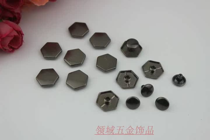 Túi xách, phần cứng, phụ kiện kim loại, móng tay sáu mặt, móng kim cương, quần áo, giày dép, túi xách, phụ kiện, móng tay - Phụ kiện hành lý phụ kiện tay kéo vali