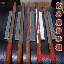 Red Flower Pears Bird Painting Brow Cage Accessories Middle Bridge Station Stick Wide Cage Universal Sand Bar Octaw Mill Nail Repair Mouth Frosted Rod