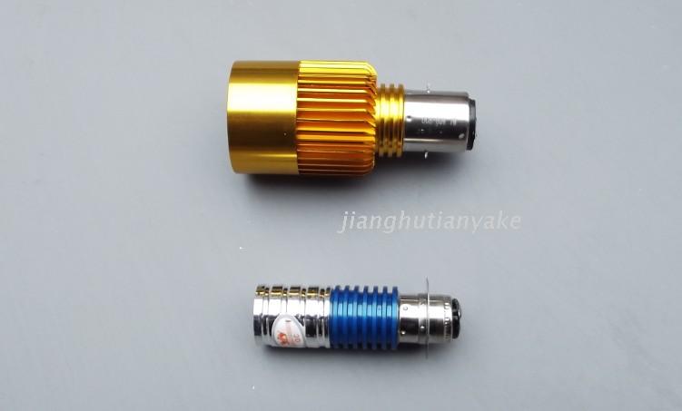 Xe máy xe điện ánh sáng LED đúp claw độc claw đúp claw bóng đèn headlight bulb miễn phí hệ thống dây điện đèn